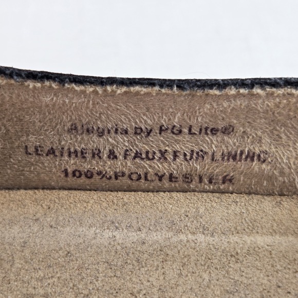 Alegria Leather Adjustable Backstrap Clogs Women's EU42 US10.5 Myrtle Boheme - Picture 11 of 13